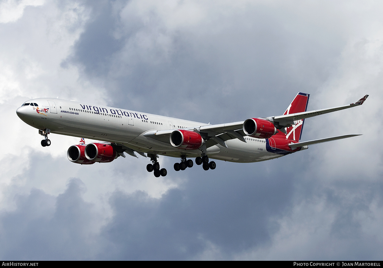 Aircraft Photo of G-VOGE | Airbus A340-642 | Virgin Atlantic Airways | AirHistory.net #572351