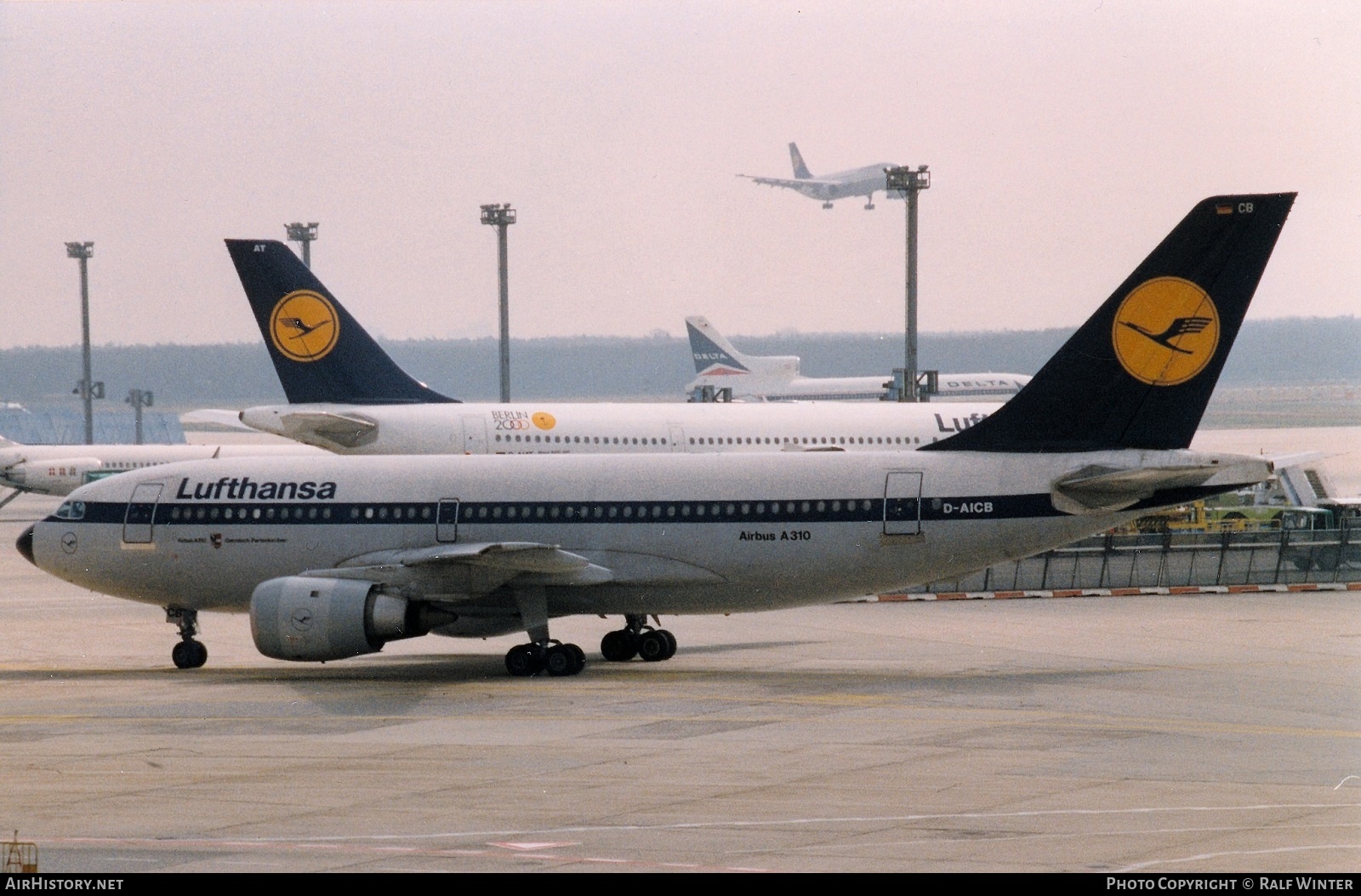 Aircraft Photo of D-AICB | Airbus A310-203 | Lufthansa | AirHistory.net #572357