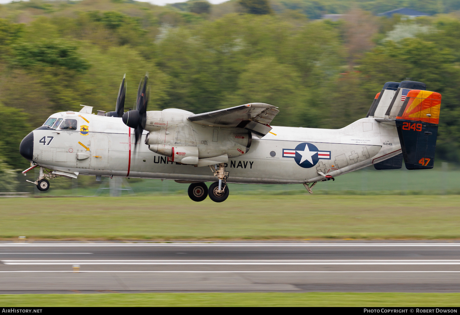 Aircraft Photo of 162149 / 2149 | Grumman C-2A Greyhound | USA - Navy | AirHistory.net #572362