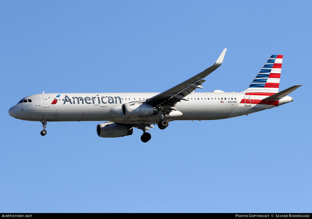 Aircraft Photo of N150NN | Airbus A321-231 | American Airlines | AirHistory.net #572384