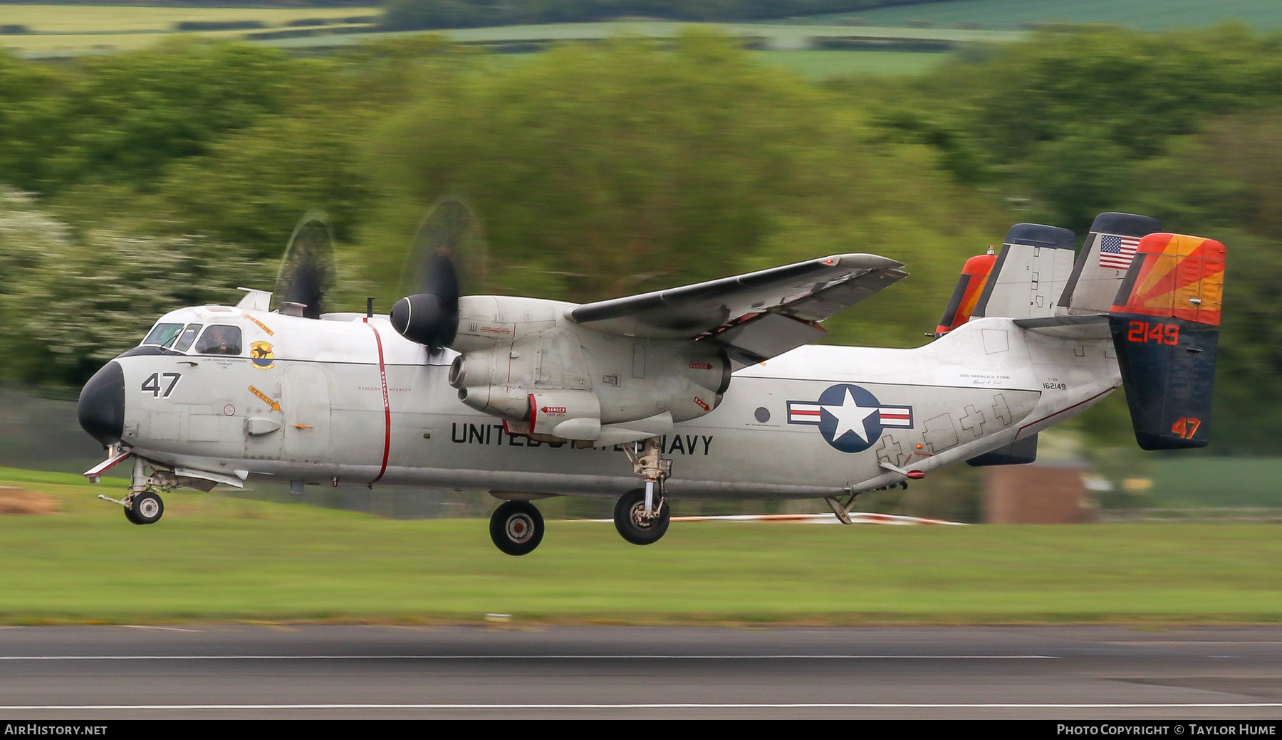 Aircraft Photo of 162149 / 2149 | Grumman C-2A Greyhound | USA - Navy | AirHistory.net #572385