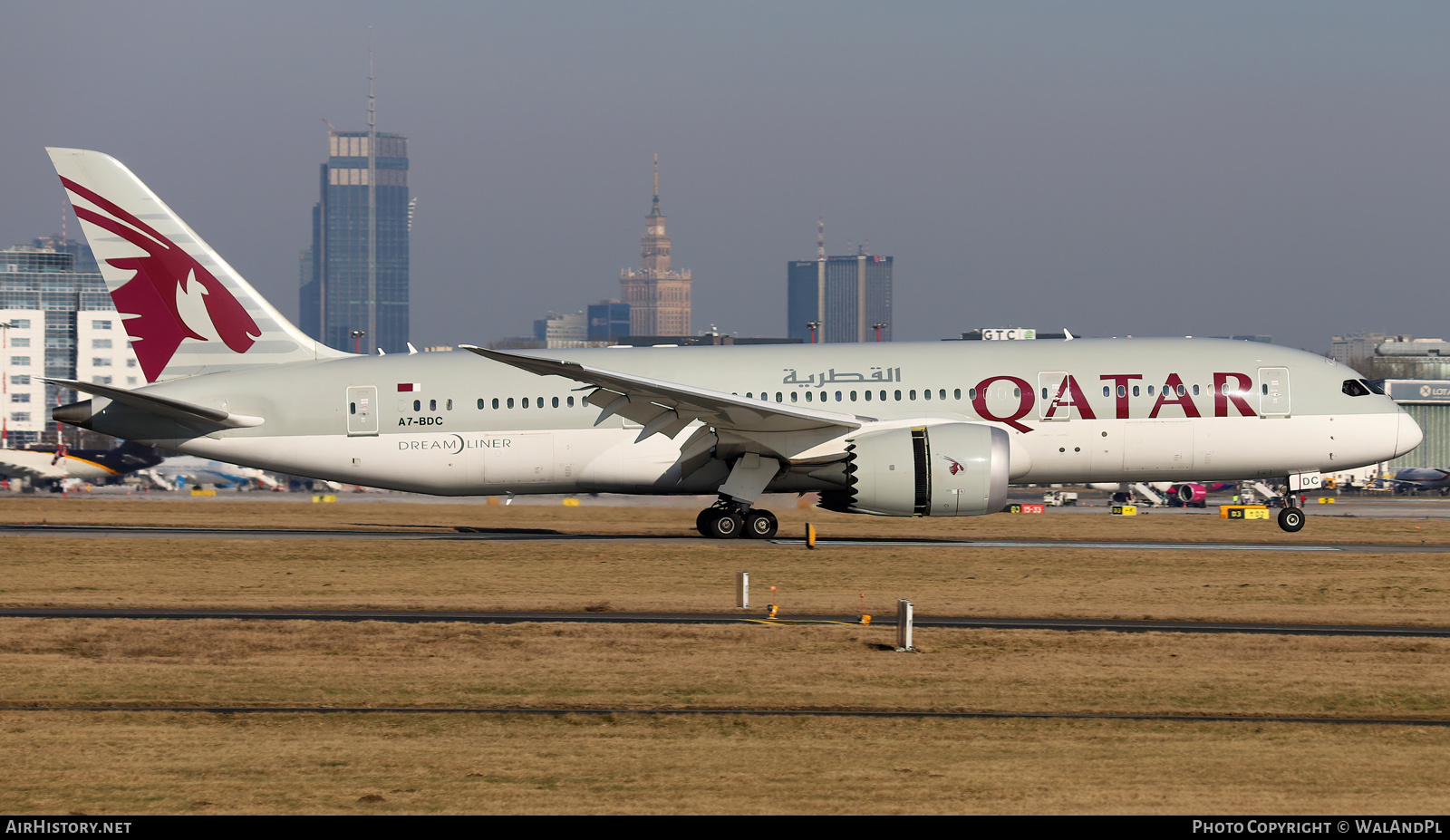 Aircraft Photo of A7-BDC | Boeing 787-8 Dreamliner | Qatar Airways | AirHistory.net #572407