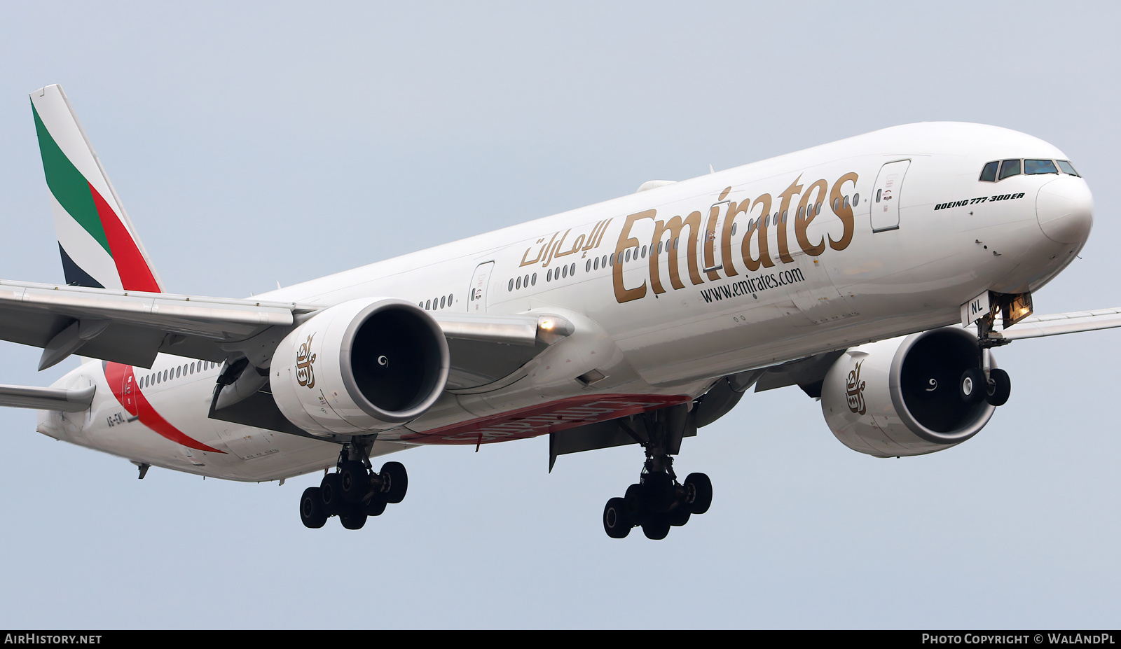 Aircraft Photo of A6-ENL | Boeing 777-31H/ER | Emirates | AirHistory.net #572417