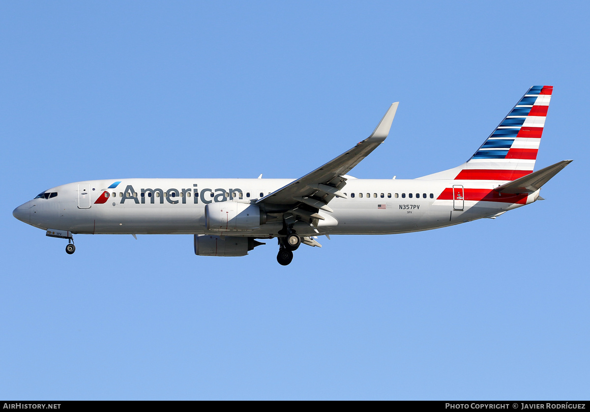 Aircraft Photo of N357PV | Boeing 737-823 | American Airlines | AirHistory.net #572432