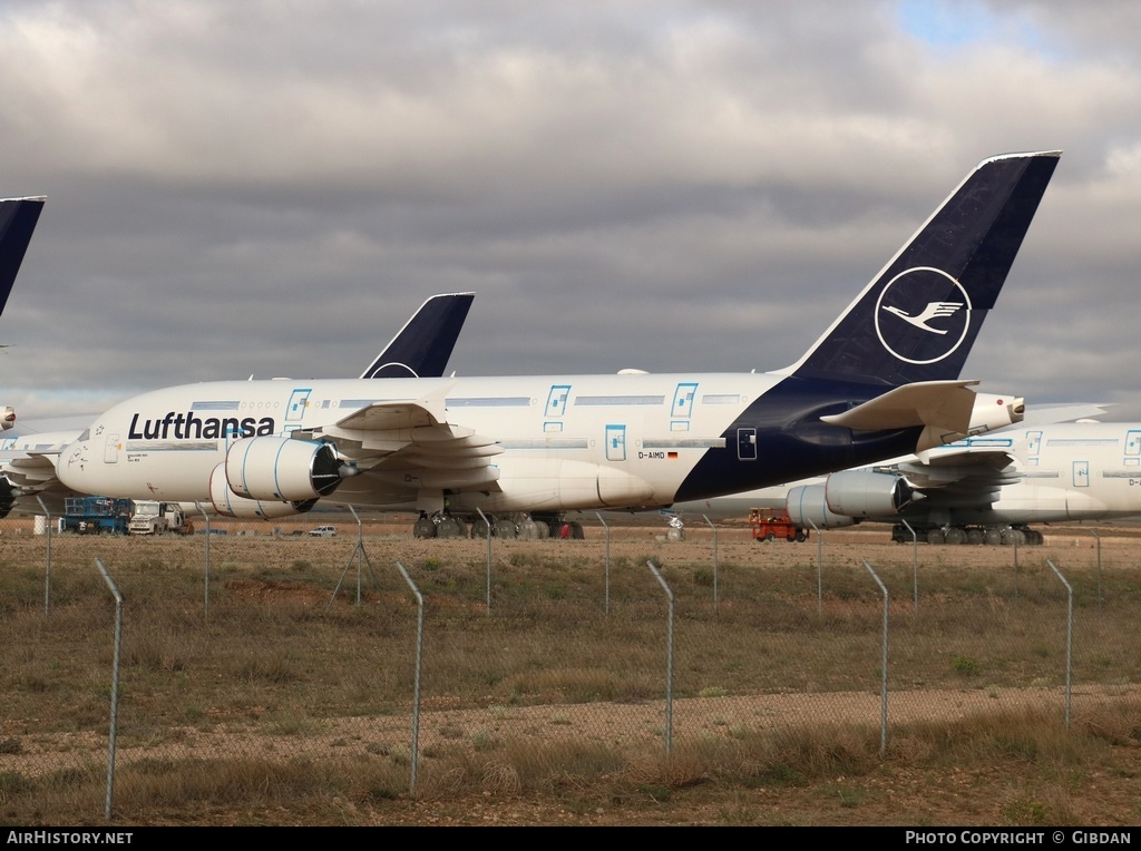 Aircraft Photo of D-AIMD | Airbus A380-841 | Lufthansa | AirHistory.net #572455