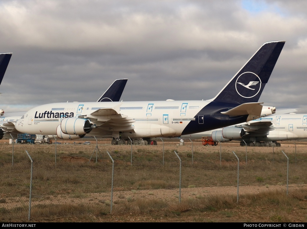 Aircraft Photo of D-AIMD | Airbus A380-841 | Lufthansa | AirHistory.net #572455