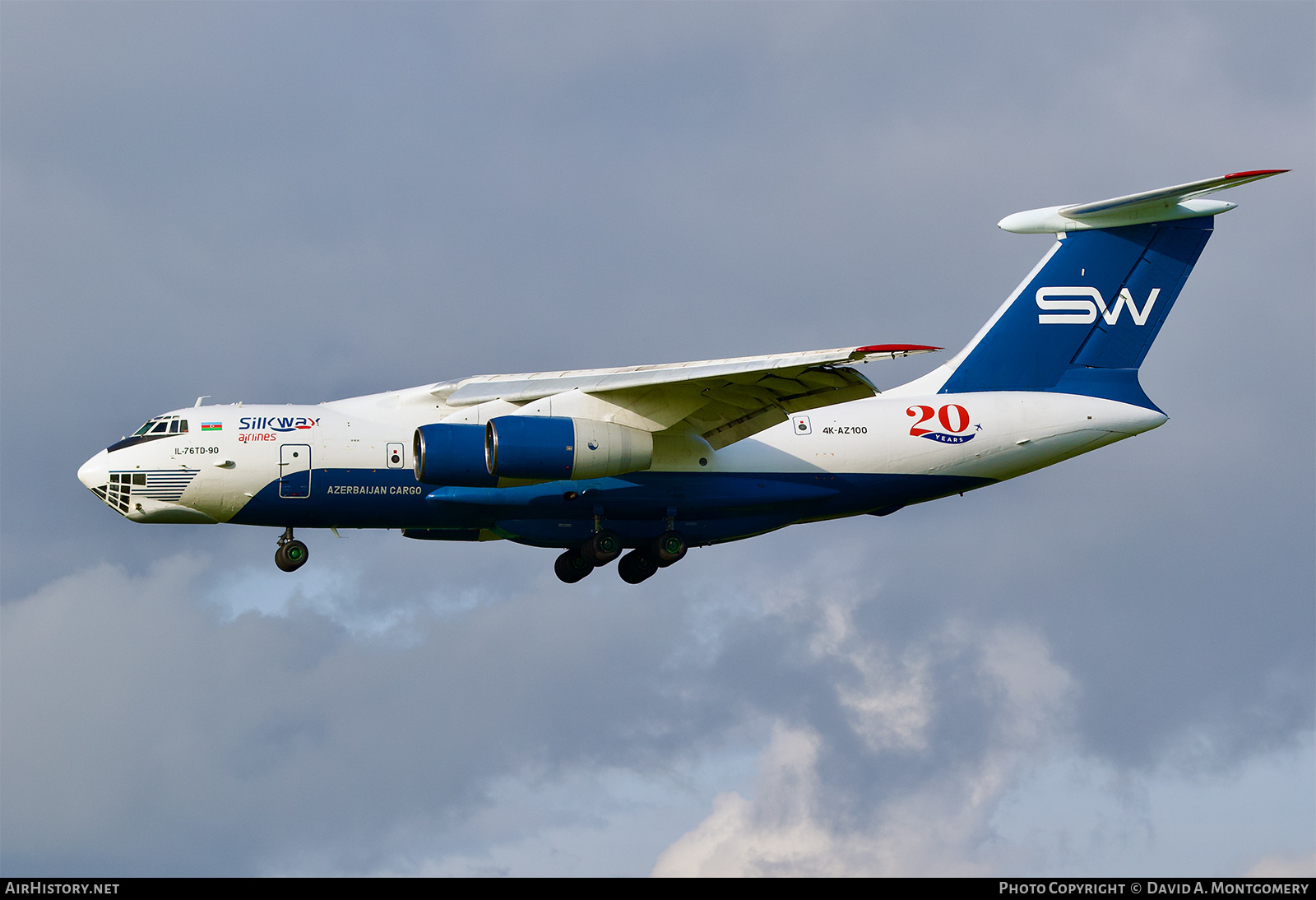 Aircraft Photo of 4K-AZ100 | Ilyushin Il-76TD-90SW | SilkWay Azerbaijan Cargo | AirHistory.net #572456