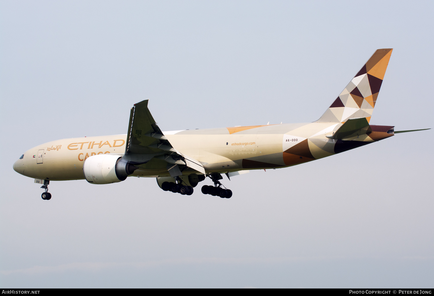 Aircraft Photo of A6-DDD | Boeing 777-FFX | Etihad Airways Cargo | AirHistory.net #572457