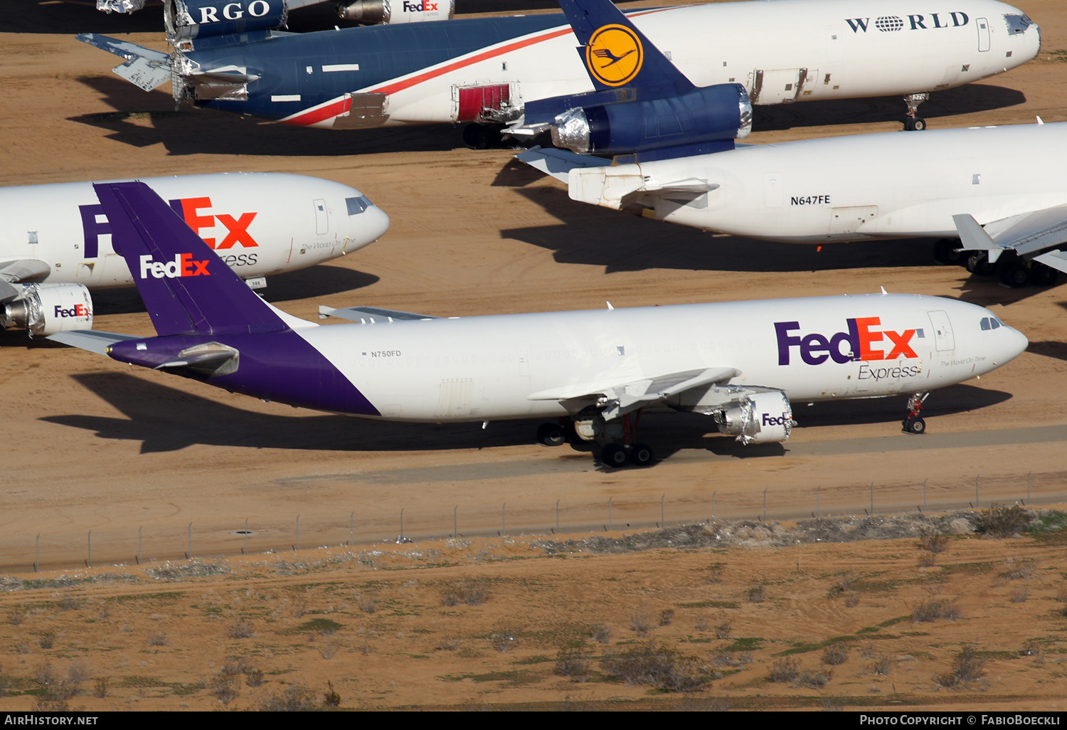 Aircraft Photo of N750FD | Airbus A300B4-622R(F) | FedEx Express - Federal Express | AirHistory.net #572463