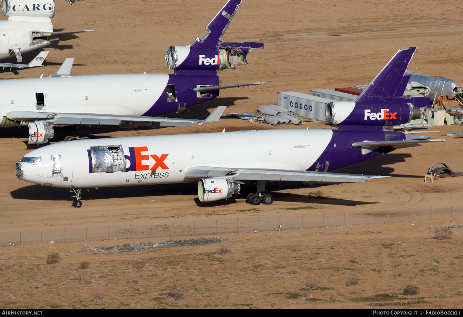 Aircraft Photo of N68052 | McDonnell Douglas DC-10-10CF | FedEx Express - Federal Express | AirHistory.net #572473