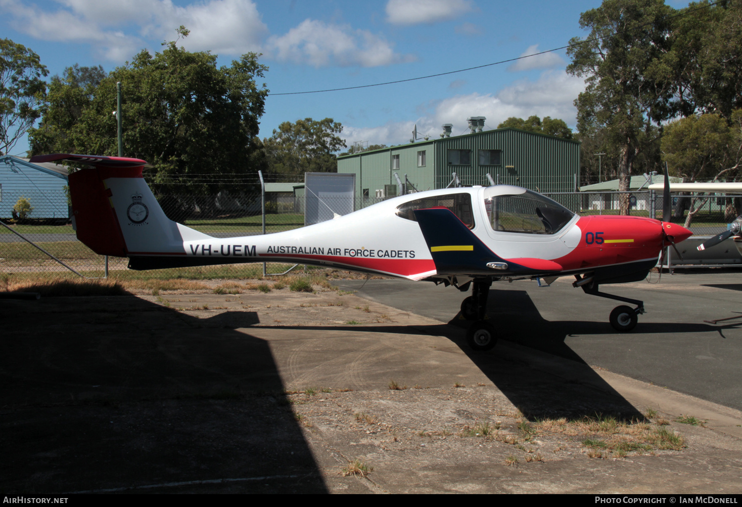 Aircraft Photo of VH-UEM | Diamond DA40 NG Diamond Star | Australian Air Force Cadets | AirHistory.net #572476