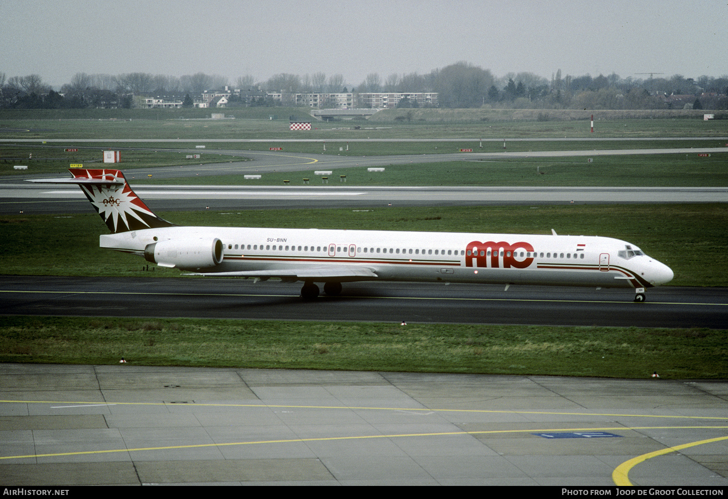 Aircraft Photo of SU-BNN | McDonnell Douglas MD-90-30 | AMC Airlines | AirHistory.net #572505