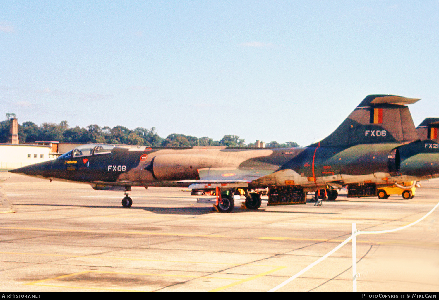 Aircraft Photo of FX06 | Lockheed F-104G Starfighter | Belgium - Air Force | AirHistory.net #572506