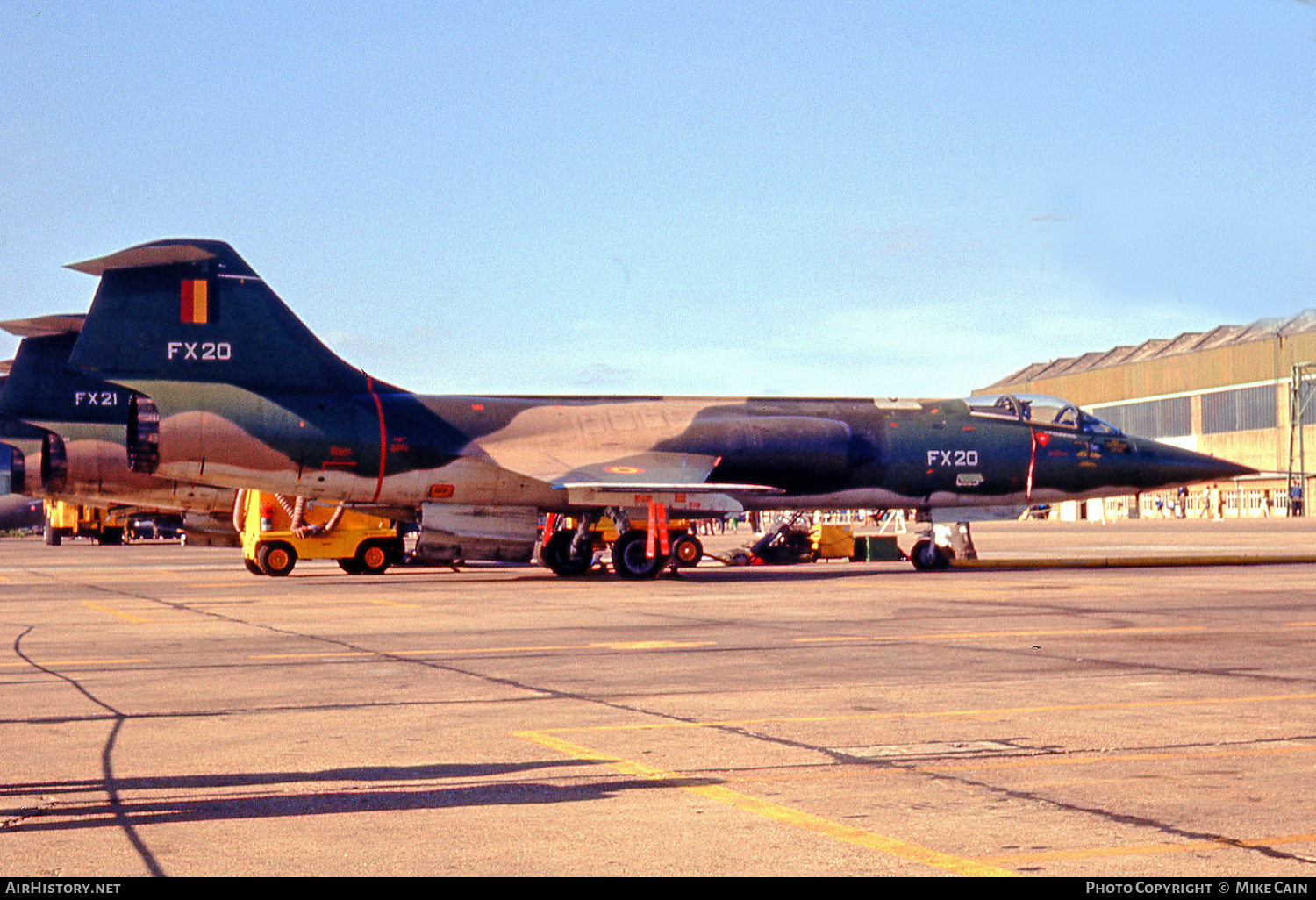 Aircraft Photo of FX20 | Lockheed F-104G Starfighter | Belgium - Air Force | AirHistory.net #572511