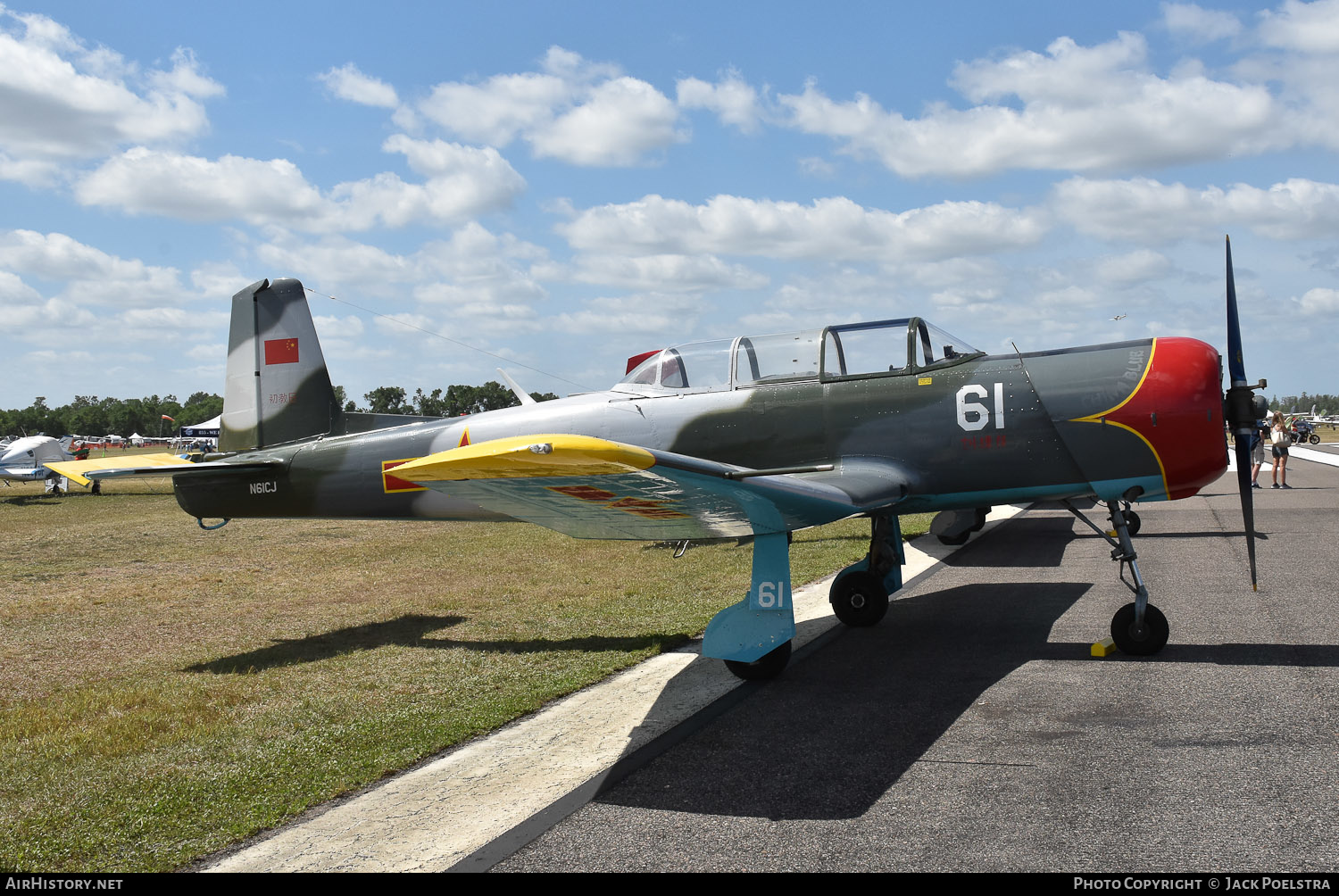 Aircraft Photo of N61CJ / 61 | Nanchang CJ-6A | China - Air Force | AirHistory.net #572516