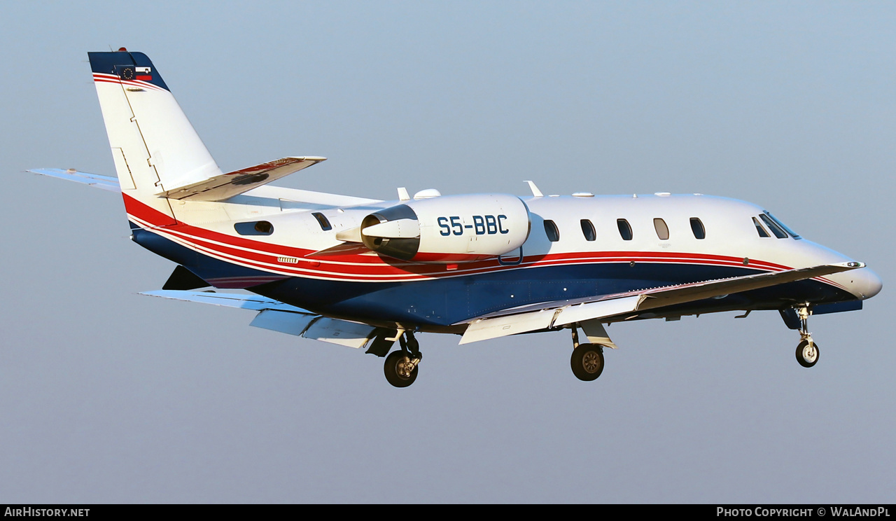 Aircraft Photo of S5-BBC | Cessna 560XL Citation XLS+ | AirHistory.net #572519