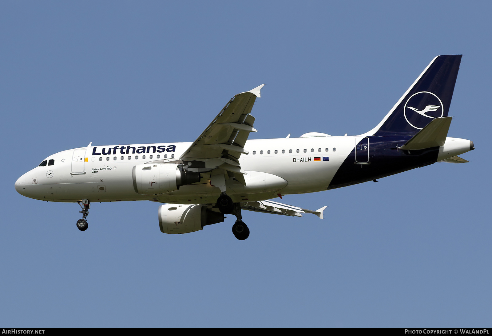 Aircraft Photo of D-AILH | Airbus A319-114 | Lufthansa | AirHistory.net #572527
