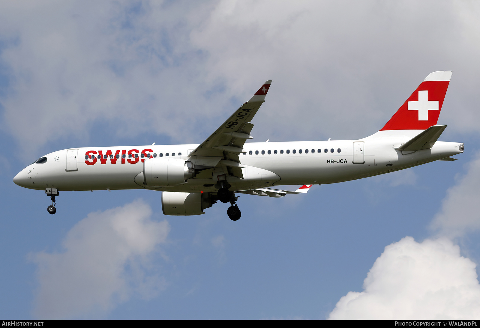 Aircraft Photo of HB-JCA | Bombardier CSeries CS300 (BD-500-1A11) | Swiss International Air Lines | AirHistory.net #572550