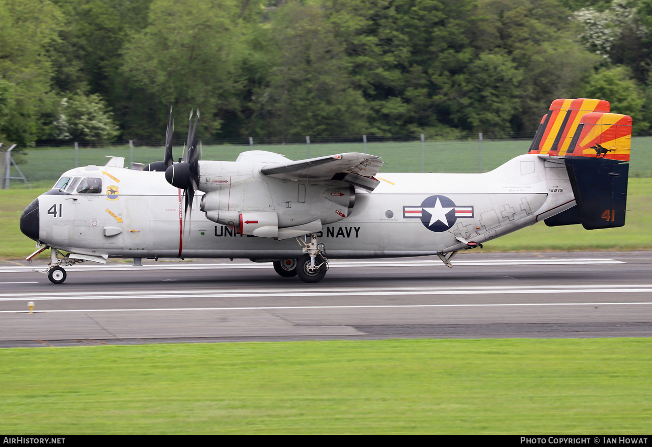 Aircraft Photo of 162172 | Grumman C-2A Greyhound | USA - Navy | AirHistory.net #572559