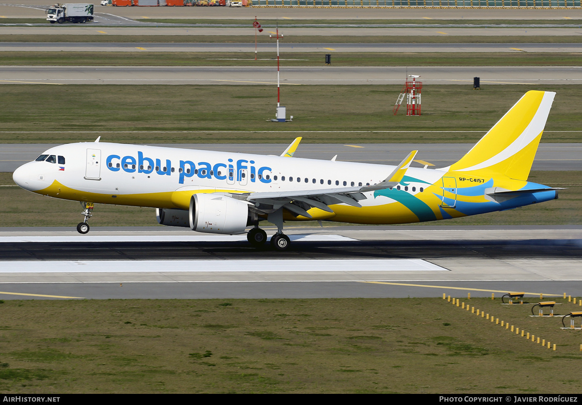 Aircraft Photo of RP-C4157 | Airbus A320-271N | Cebu Pacific Air | AirHistory.net #572565