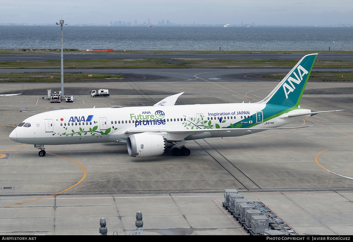Aircraft Photo of JA874A | Boeing 787-8 Dreamliner | All Nippon Airways - ANA | AirHistory.net #572567