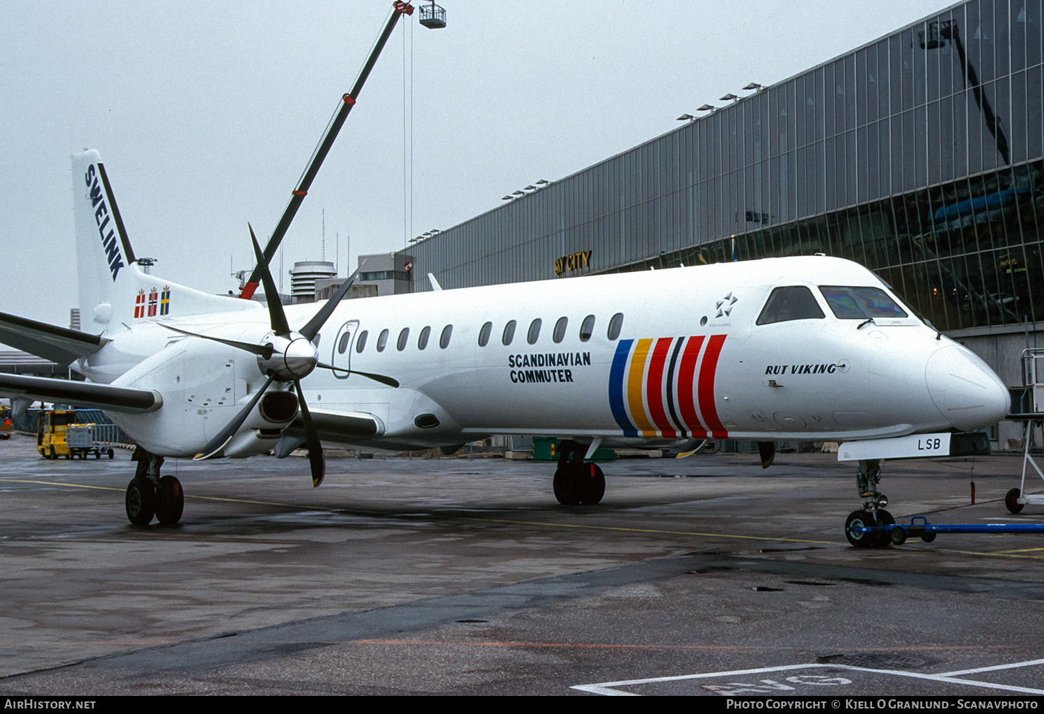 Aircraft Photo of SE-LSB | Saab 2000 | Scandinavian Commuter - Swelink | AirHistory.net #572589