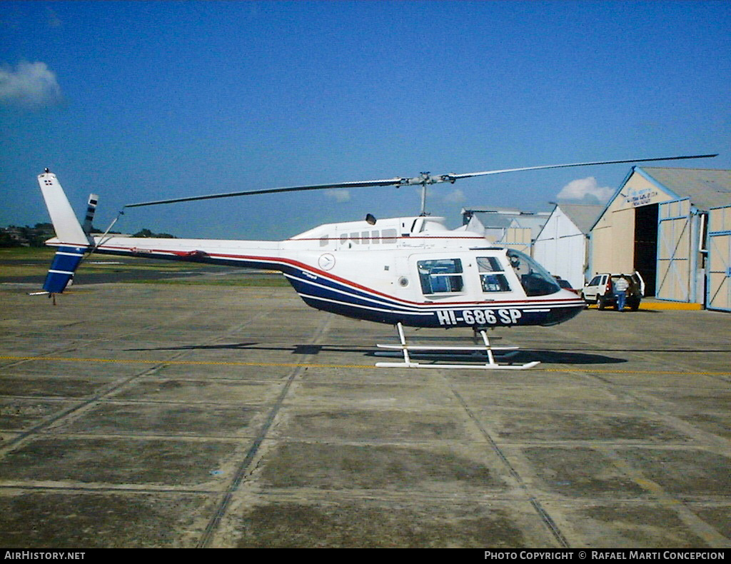Aircraft Photo of HI-686SP | Bell 206B-3 JetRanger III | AirHistory.net #572605
