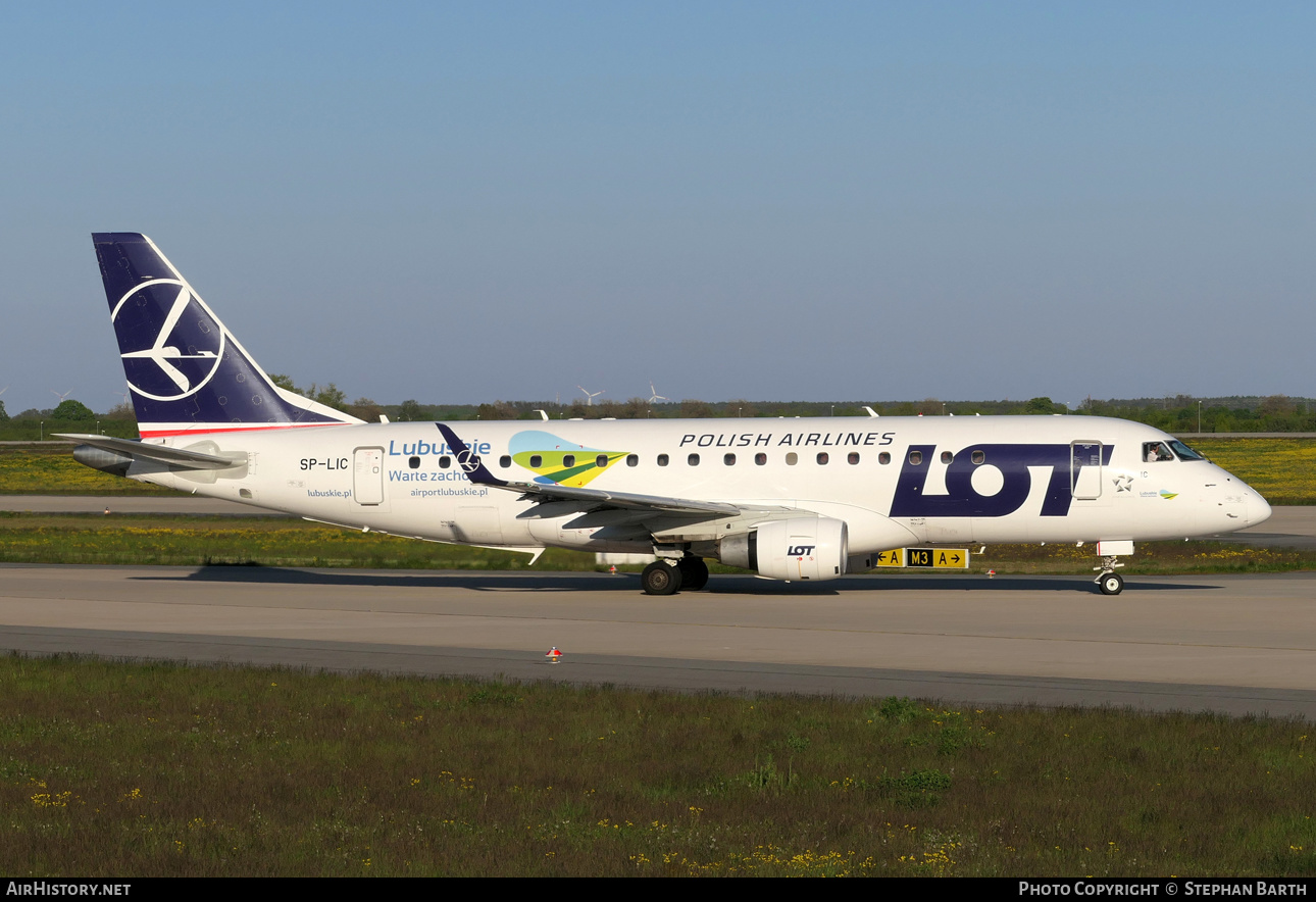 Aircraft Photo of SP-LIC | Embraer 175LR (ERJ-170-200LR) | LOT Polish Airlines - Polskie Linie Lotnicze | AirHistory.net #572631
