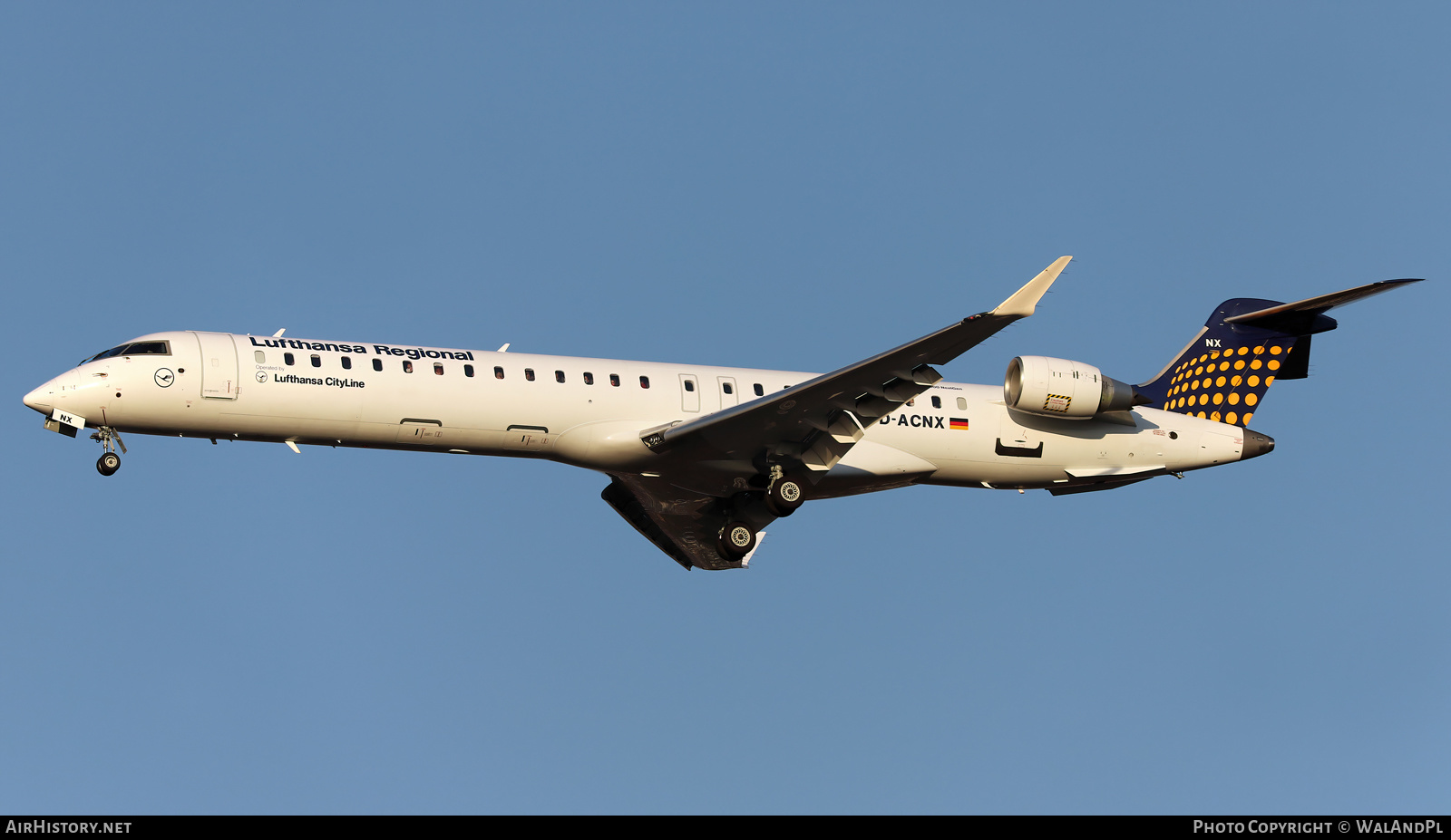 Aircraft Photo of D-ACNX | Bombardier CRJ-900LR (CL-600-2D24) | Lufthansa Regional | AirHistory.net #572655