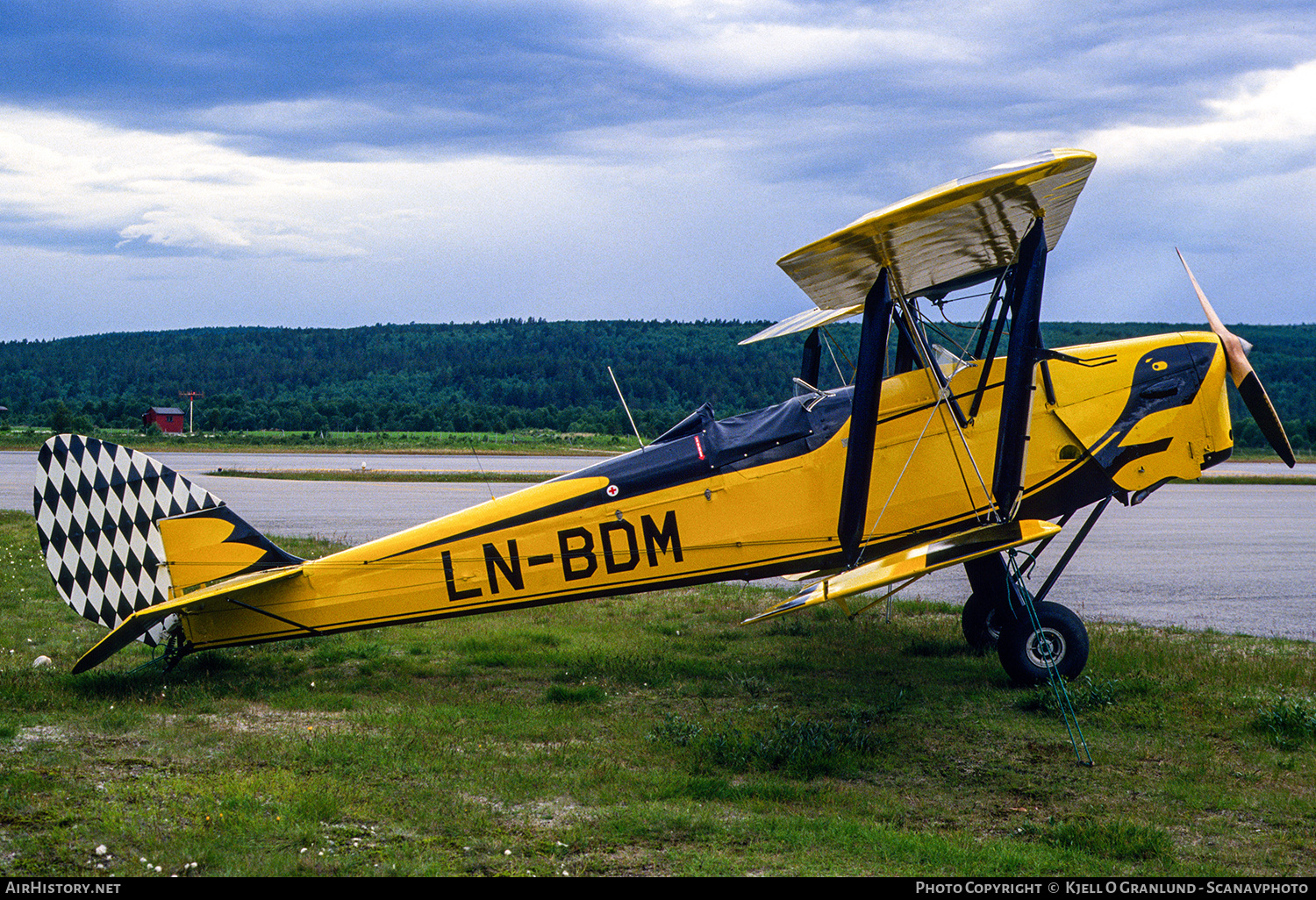 Aircraft Photo of LN-BDM | De Havilland D.H. 82A Tiger Moth | AirHistory.net #572670