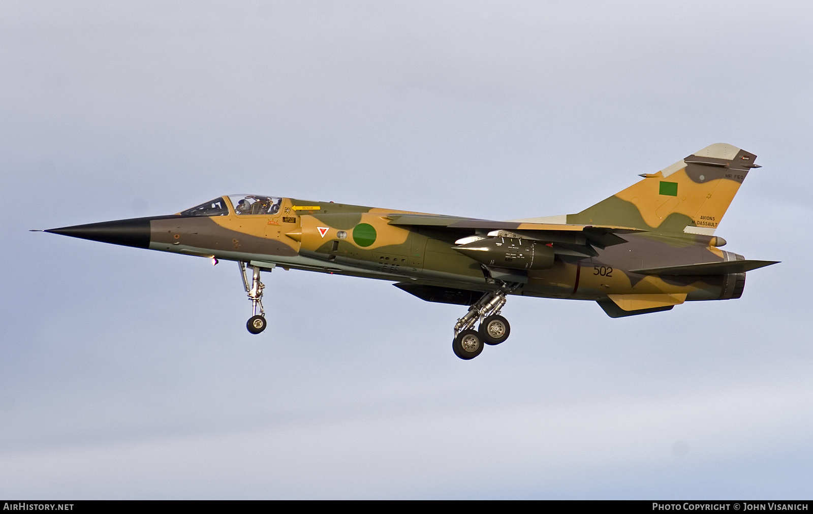 Aircraft Photo of 502 | Dassault Mirage F1ED | Libya - Air Force | AirHistory.net #572674
