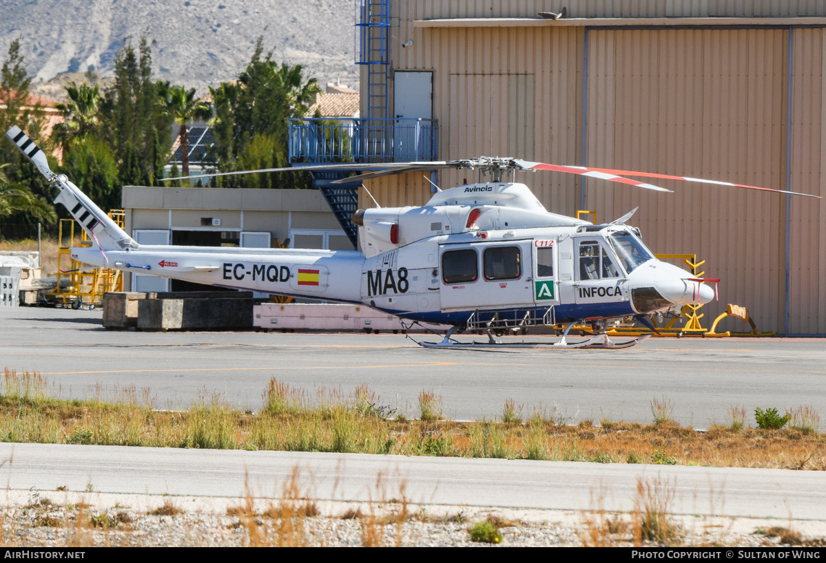 Aircraft Photo of EC-MQD | Bell 412HP | Avincis | AirHistory.net #572679