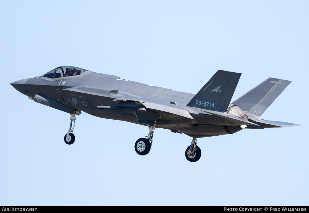 Aircraft Photo of 99-8714 | Lockheed Martin F-35A Lightning II | Japan - Air Force | AirHistory.net #572707