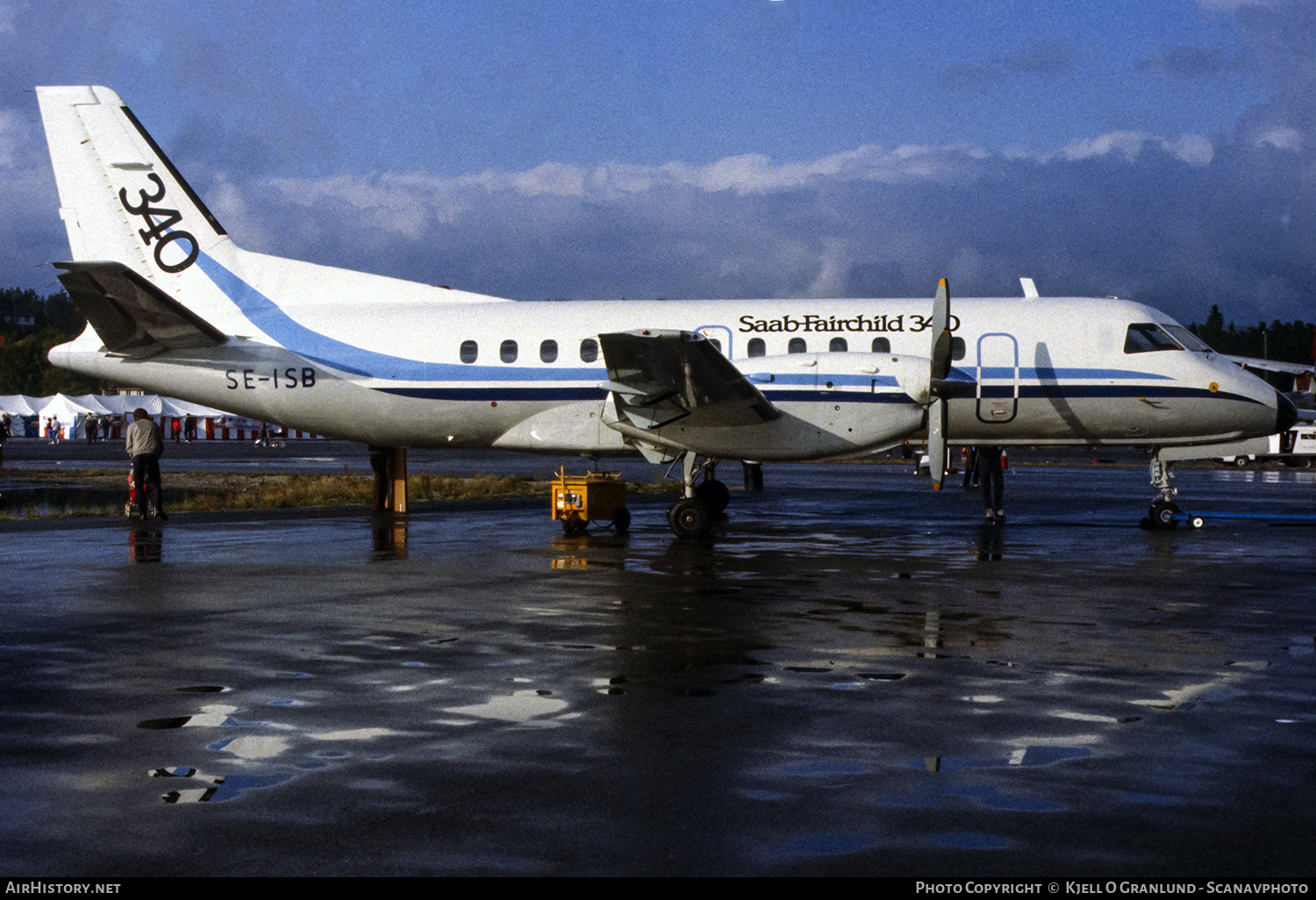 Aircraft Photo of SE-ISB | Saab-Fairchild SF-340A | Saab-Fairchild | AirHistory.net #572723