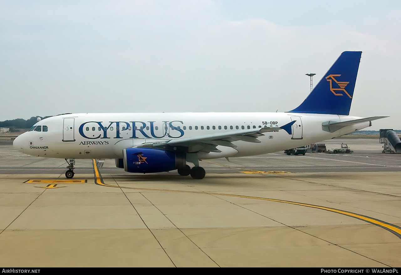 Aircraft Photo of 5B-DBP | Airbus A319-132 | Cyprus Airways | AirHistory.net #572730