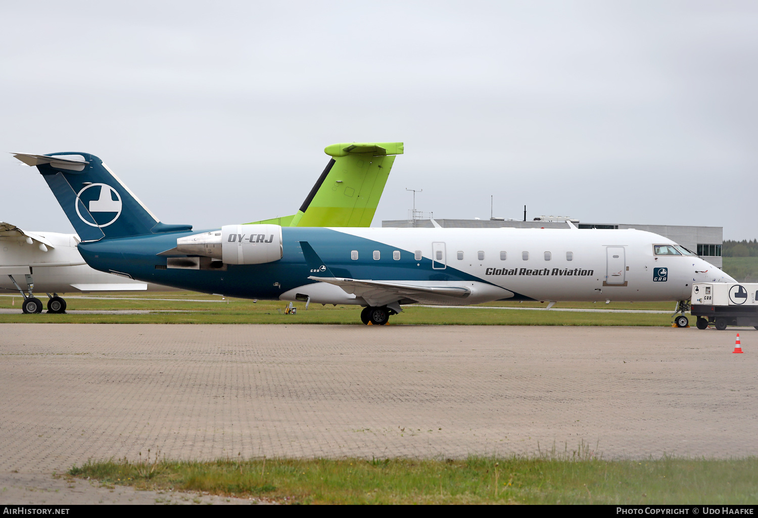 Aircraft Photo of OY-CRJ | Bombardier CRJ-200LR (CL-600-2B19) | Global Reach Aviation - GRA | AirHistory.net #572752