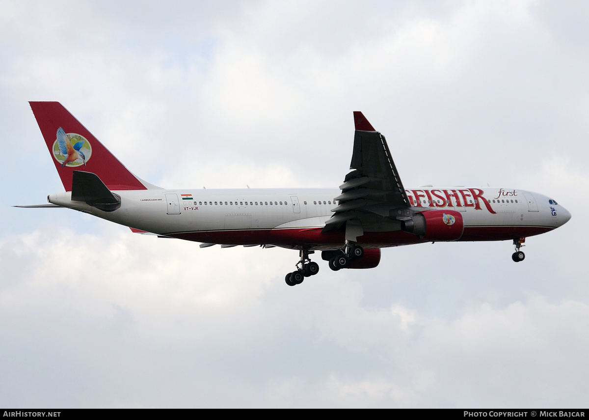 Aircraft Photo of VT-VJK | Airbus A330-223 | Kingfisher Airlines | AirHistory.net #572763