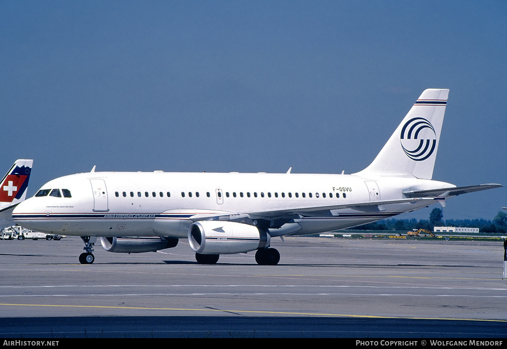 Aircraft Photo of F-GSVU | Airbus ACJ319 (A319-133/CJ) | Aero Services | AirHistory.net #572778