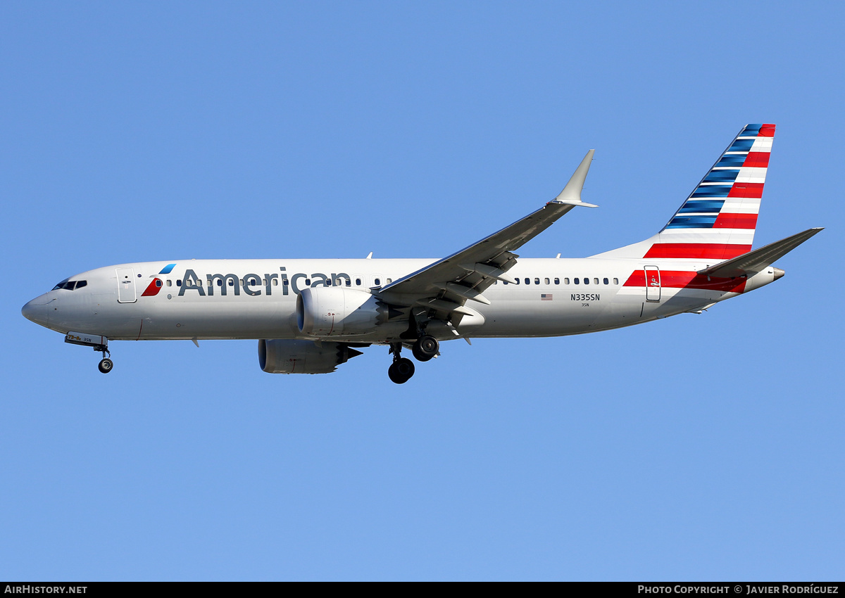 Aircraft Photo of N335SN | Boeing 737-8 Max 8 | American Airlines | AirHistory.net #572809