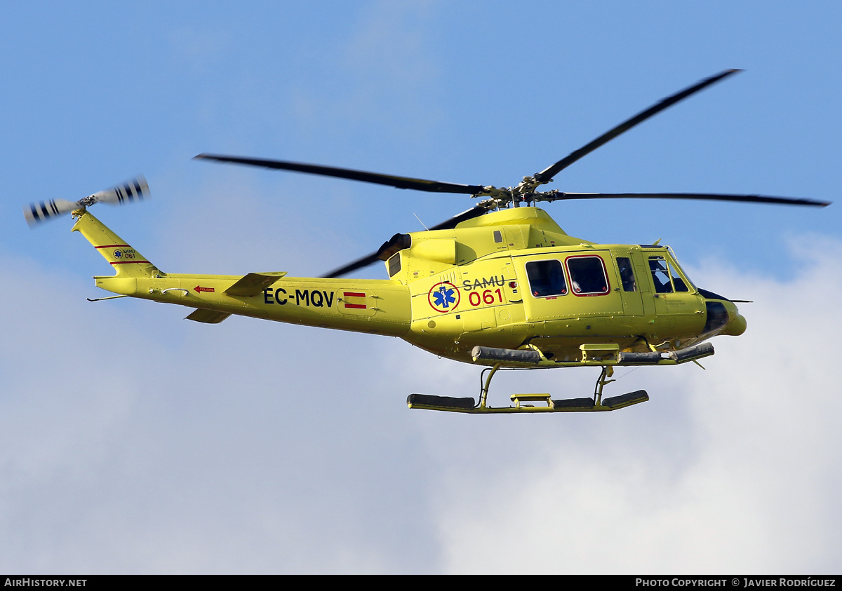 Aircraft Photo of EC-MQV | Bell 412EP | SAMU - Servicios de Asistencia Médica de Urgencias | AirHistory.net #572814