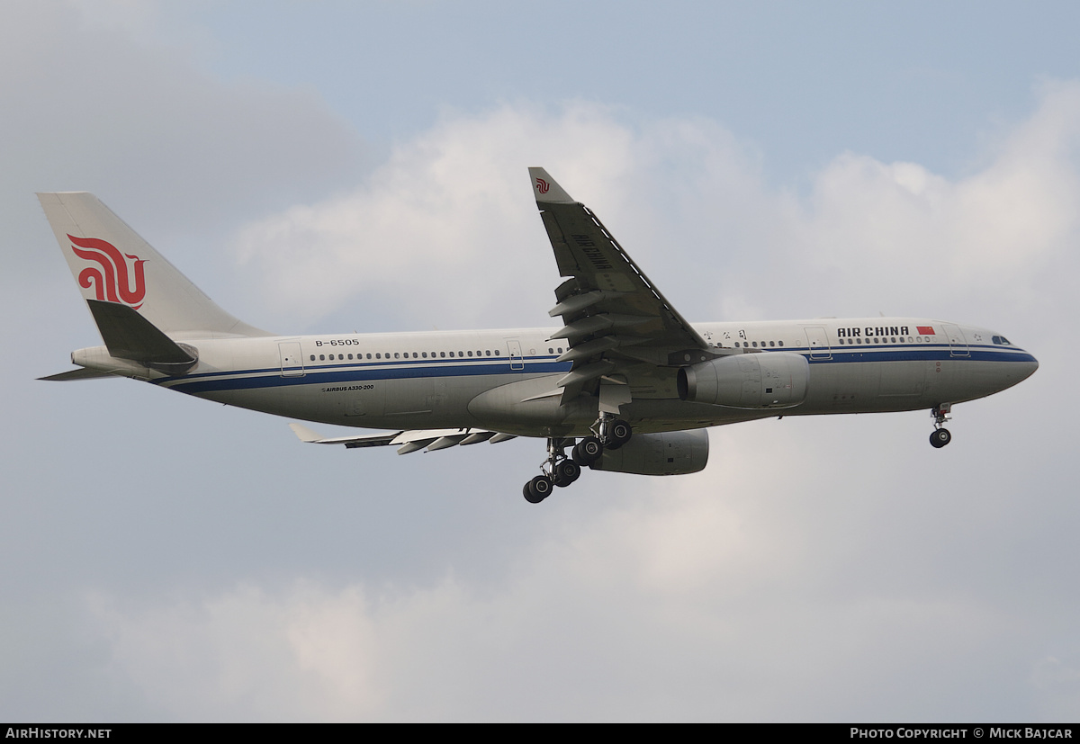Aircraft Photo of B-6505 | Airbus A330-243 | Air China | AirHistory.net #572815