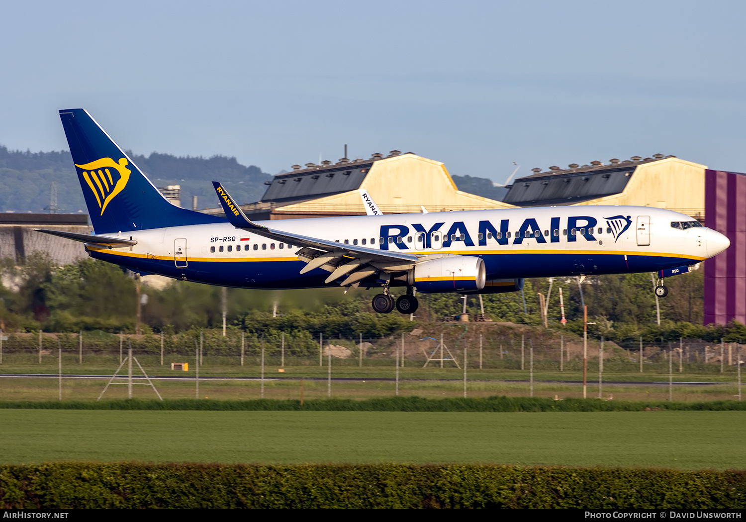 Aircraft Photo of SP-RSQ | Boeing 737-800 | Ryanair | AirHistory.net #572822