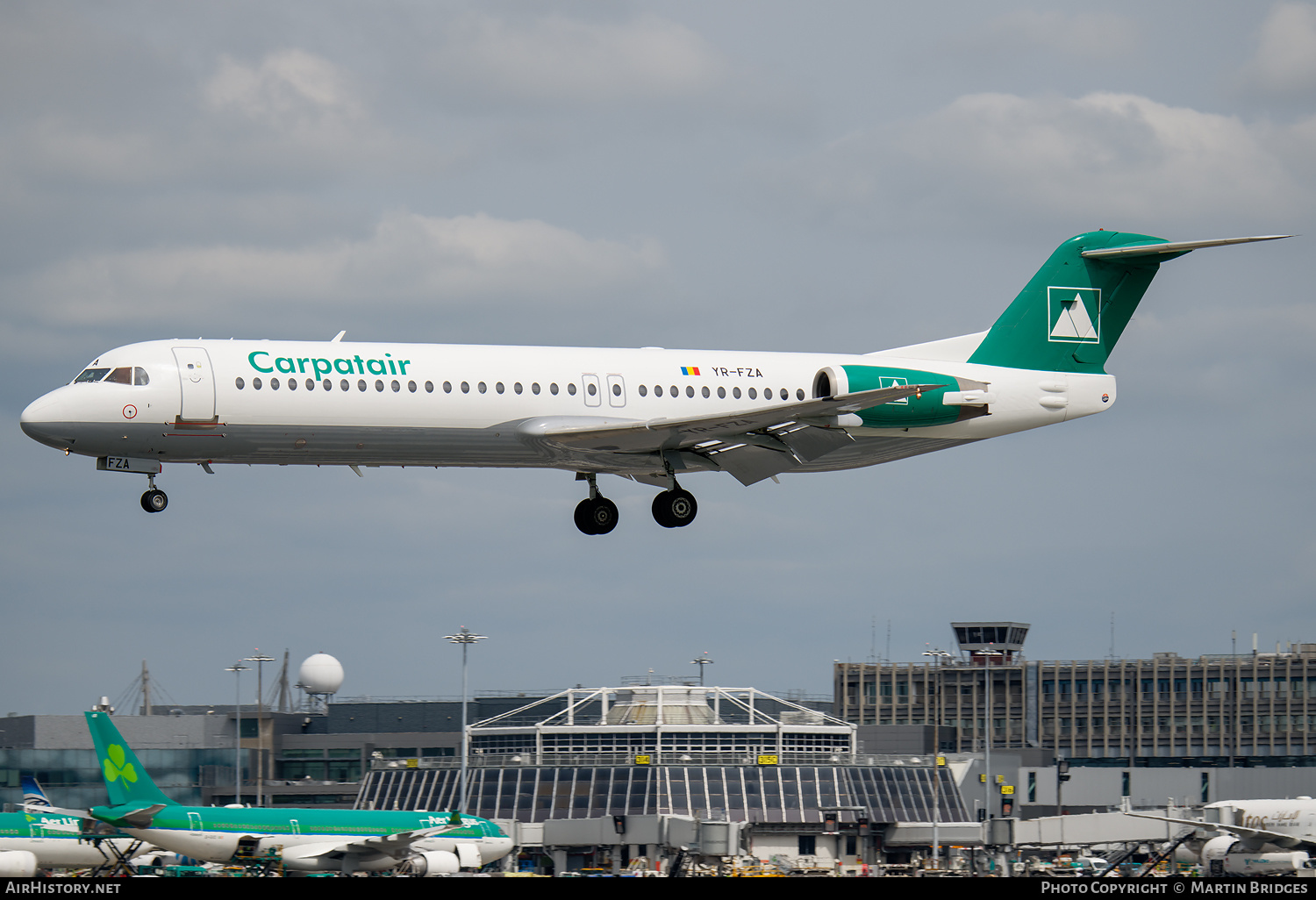 Aircraft Photo of YR-FZA | Fokker 100 (F28-0100) | Carpatair | AirHistory.net #572840