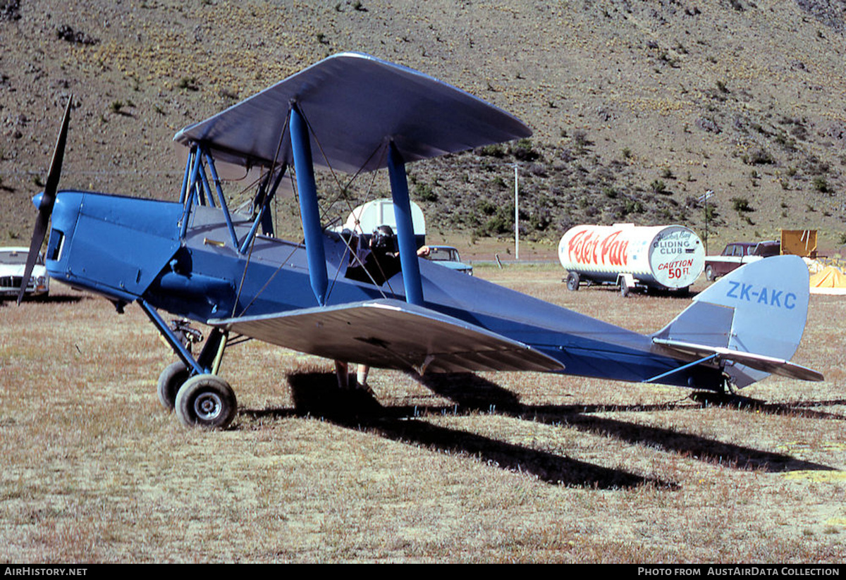 Aircraft Photo of ZK-AKC | De Havilland D.H. 82A Tiger Moth | AirHistory.net #572843