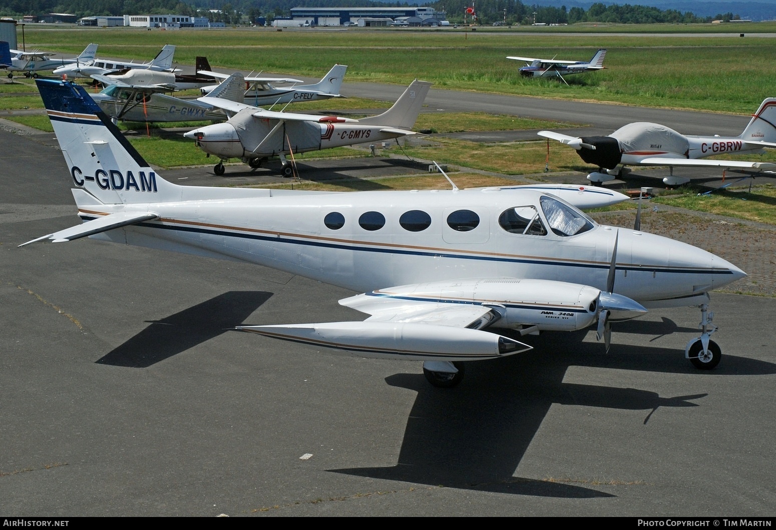 Aircraft Photo of C-GDAM | Cessna 340A | AirHistory.net #572844