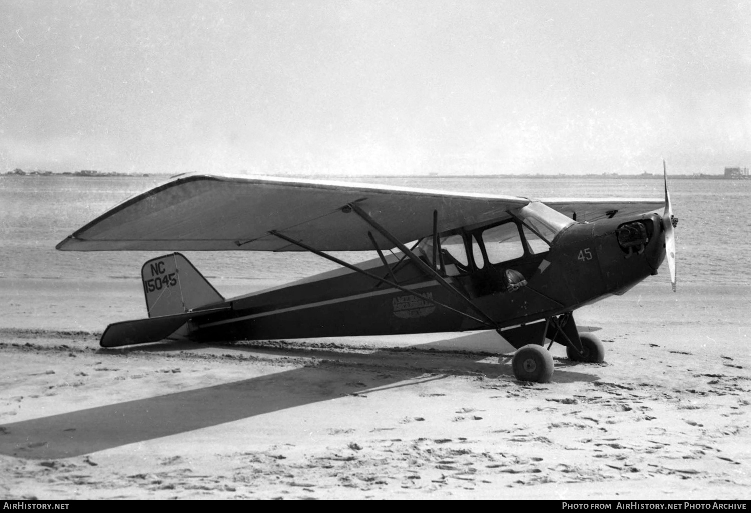 Aircraft Photo of NC15045 | Taylor E-2 Cub | American Escadrille | AirHistory.net #572853