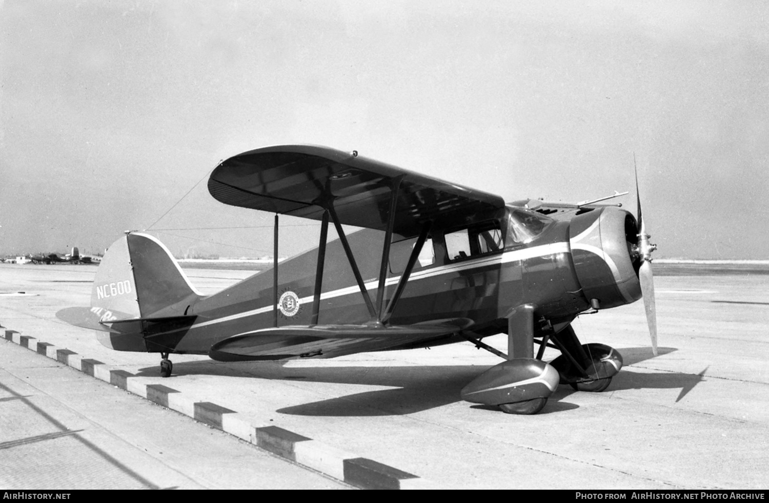 Aircraft Photo of NC600 | Waco ZKS-7 | New York - Conservation Department | AirHistory.net #572856