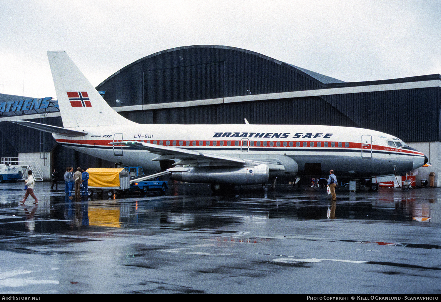 Aircraft Photo of LN-SUI | Boeing 737-205/Adv | Braathens SAFE | AirHistory.net #572862