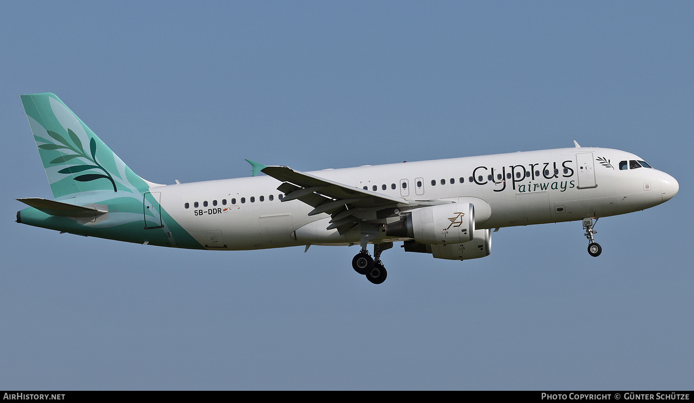 Aircraft Photo of 5B-DDR | Airbus A320-214 | Cyprus Airways | AirHistory.net #572869