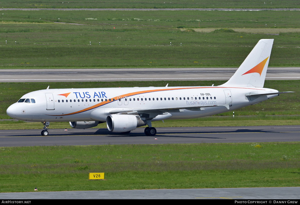 Aircraft Photo of 5B-DDL | Airbus A320-214 | Tus Airways | AirHistory.net #572871